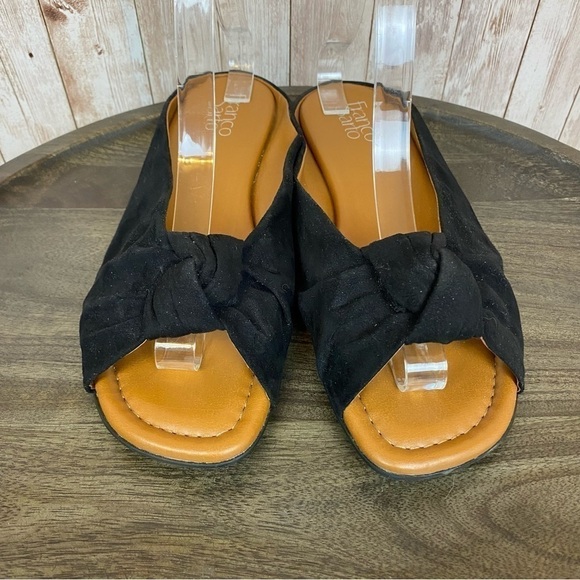 Franco Sarto Knotted Slip On Mule Size 9.5 Women - Picture 2 of 11